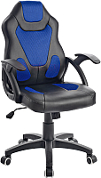 Кресло геймерское Mio Tesoro Пабло X-2756 (черный/синий) - 
