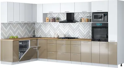 

Кухонный гарнитур, Мила Gloss 1.896х3.68