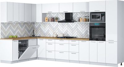 

Кухонный гарнитур, Мила Gloss 1.896х3.78