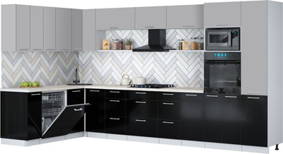 

Кухонный гарнитур, Мила Gloss 1.896х3.78