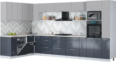 

Кухонный гарнитур, Мила Gloss 1.896х3.88