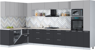 

Кухонный гарнитур, Мила Gloss 1.896х3.88