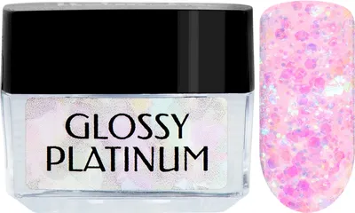 

Гель-лак для ногтей, Glossy Platinum тон 056