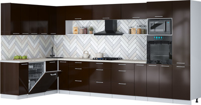 

Кухонный гарнитур, Мила Gloss 1.896х3.98