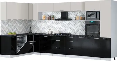 

Кухонный гарнитур, Мила Gloss 1.896х3.98