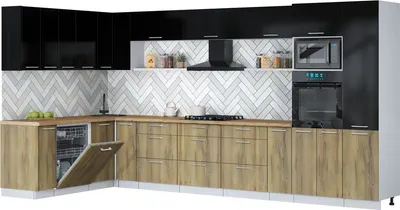 

Кухонный гарнитур, Мила Gloss 1.896х3.98