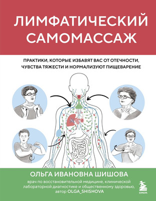 Нехудожественная книга Бомбора Лимфатический самомассаж