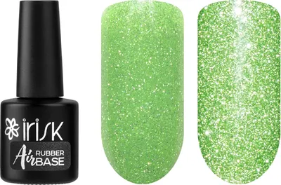 

База для гель-лака, Air Rubber Base тон 21 Light green