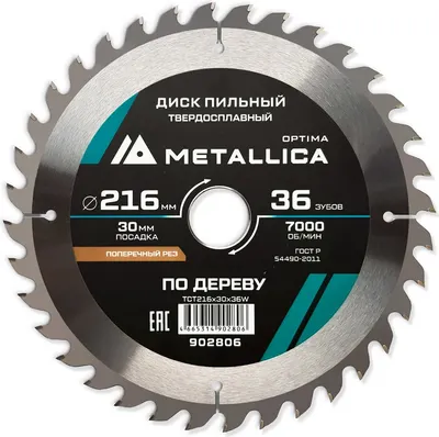 

Пильный диск, Optima / 902806