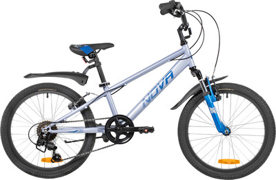 Детский велосипед Novatrack Pointer 20 / 20SH6V.POINTER.GR6 (серый) - 