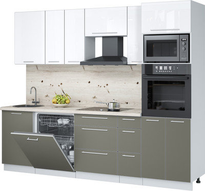 

Кухонный гарнитур, Пластик 2.6-ПМ1