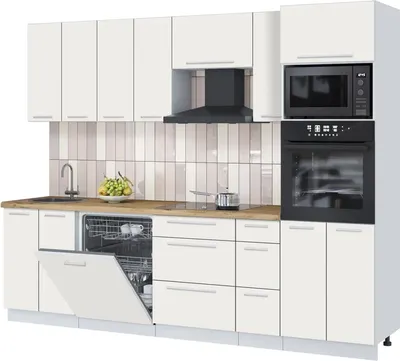 

Кухонный гарнитур, Пластик 2.7-ПМ1