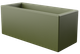Вазон БЕРКАНО Cubric 26x60 DB / 220_053_23 (Olive Green) - 