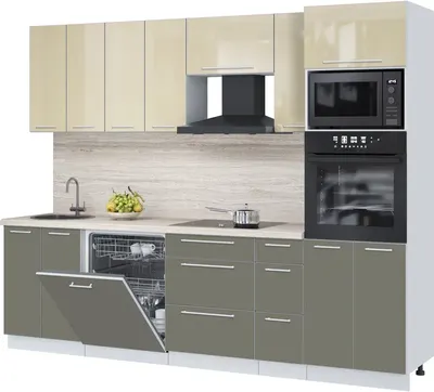 

Кухонный гарнитур, Пластик 2.7-ПМ1