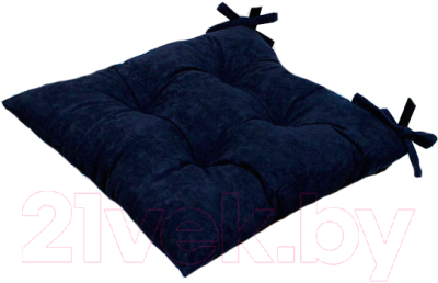 Подушка на стул MATEX Velours / 04-820 (темно-синий)