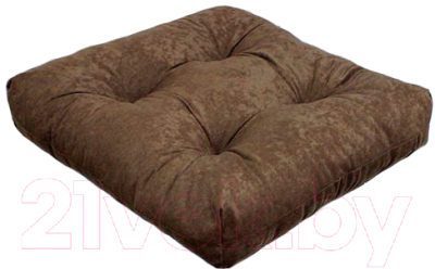 Подушка на стул MATEX Velours / 07-623 (коричневый)