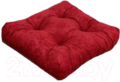 Подушка на стул MATEX Velours / 07-654 (красный)
