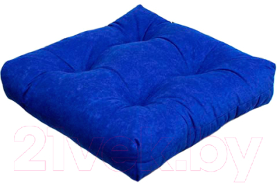 Подушка на стул MATEX Velours / 07-661 (синий)