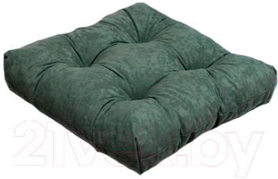 Подушка на стул MATEX Velours / 07-678 (зеленый)
