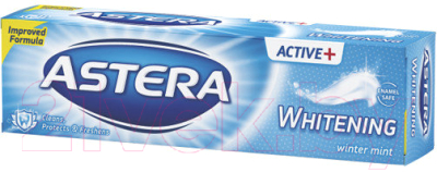 

Зубная паста Astera, Active + Whitening