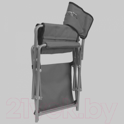 Кресло складное Ника С карманами 1 / КС1 (дуб/зеленый)