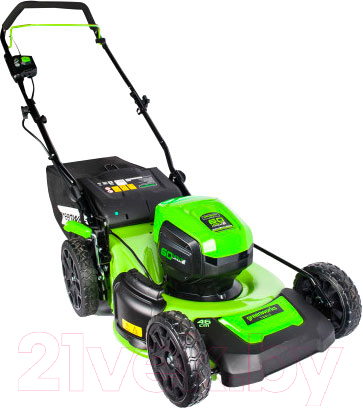 Газонокосилка электрическая Greenworks GD60LM46HP