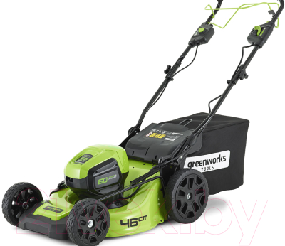 Газонокосилка электрическая Greenworks GD60LM46SPK4 (2502907UB)