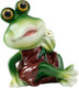Статуэтка Take It Easy Лягушка с ромашкой / 10774278 - 