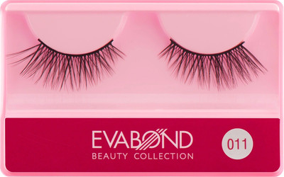 Накладные ресницы ленточные EVABOND Y 011
