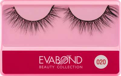 Накладные ресницы ленточные EVABOND Y 020