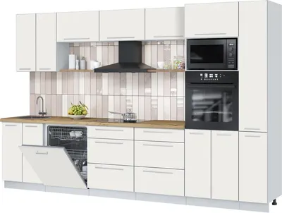 

Кухонный гарнитур, Пластик 3.3-ПМ1