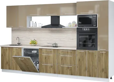 

Кухонный гарнитур, Пластик 3.5-ПМ1