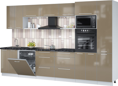 

Кухонный гарнитур, Пластик 3.4-ПМ1