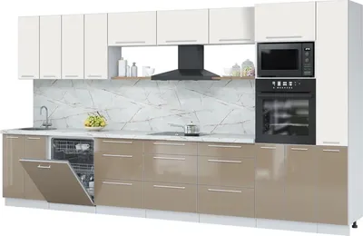 

Кухонный гарнитур, Пластик 3.9-ПМ1