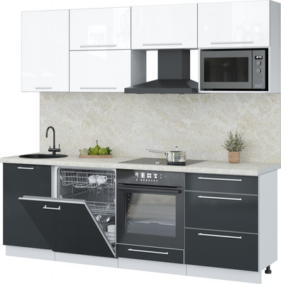 

Кухонный гарнитур, Пластик 2.3-ПМ2