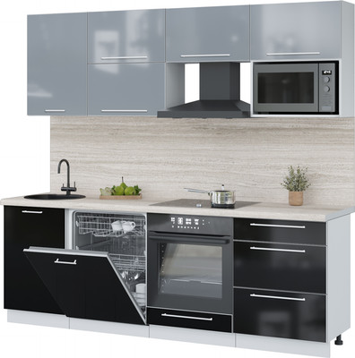 

Кухонный гарнитур, Пластик 2.3-ПМ2