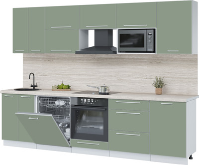 

Кухонный гарнитур, Пластик 2.9-ПМ2