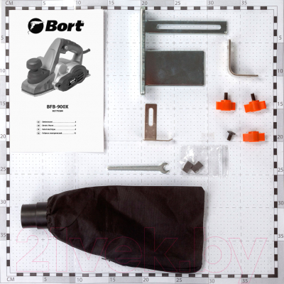 Электрорубанок Bort BFB-900X (92175384)