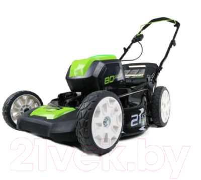 Газонокосилка электрическая Greenworks GD80LM51K4 (2500707UB)