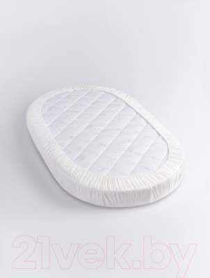 Наматрасник в кроватку Plitex Bamboo Waterproof Lux Oval / НН-01.1-О