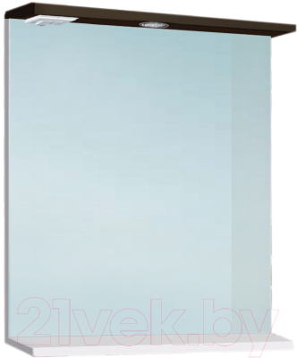 Шкаф с зеркалом для ванной Vako 60 / 97920 (венге)