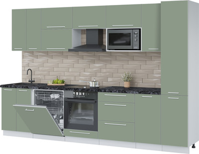 

Кухонный гарнитур, Пластик 3.2-ПМ2