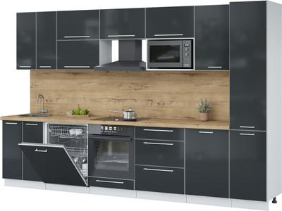 

Кухонный гарнитур, Пластик 3.3-ПМ2