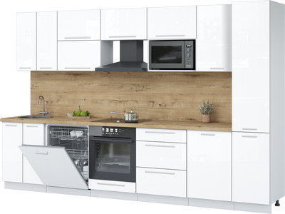 

Кухонный гарнитур, Пластик 3.3-ПМ2