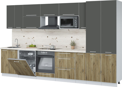 

Кухонный гарнитур, Пластик 3.5-ПМ2