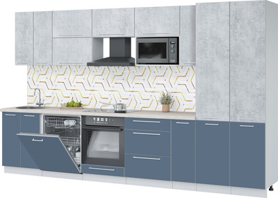 

Кухонный гарнитур, Пластик 3.5-ПМ2