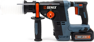 Перфоратор Senix X2 20В SDS-Plus / PDRX2-M4-EU (1x5Ач, ЗУ, кейс) - 