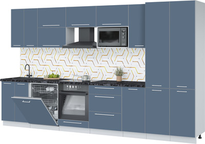 

Кухонный гарнитур, Пластик 3.6-ПМ2