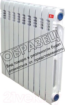 Радиатор чугунный STI Нова-300 (8 секций) -