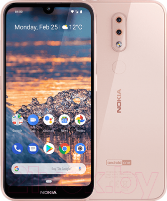 Смартфон Nokia 4.2 3GB/32GB / TA-1157 (розовый)